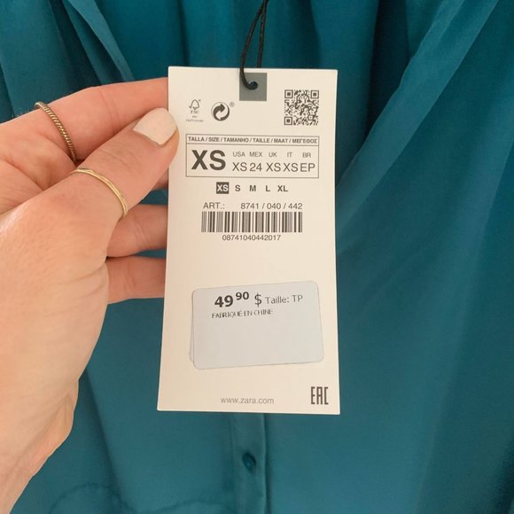 Zara dress M (New with tag) - Picture 5 of 6